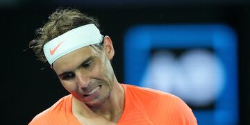 El lamento de Rafael Nadal. (EFE)