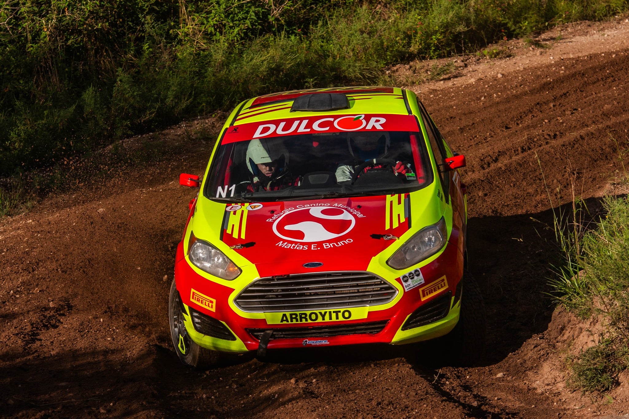 Mario y Nicolás Bruno Arroyito Rally Cordobés