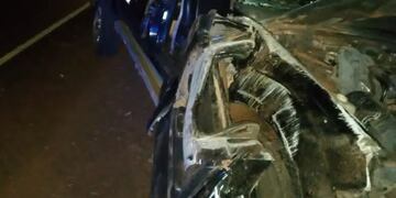 Ruta Costera N°2: despistó una camioneta que manejaba un menor