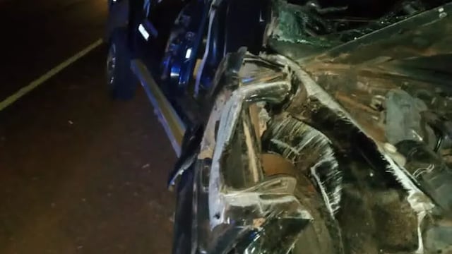 Ruta Costera N°2: despistó una camioneta que manejaba un menor