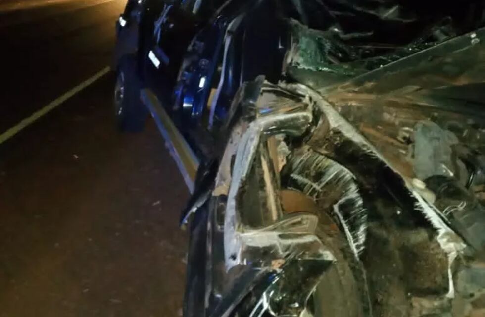 Ruta Costera N°2: despistó una camioneta que manejaba un menor