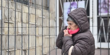 Frío polar en la ciudad de Córdoba, con mínimas bajo cero en toda la provincia. (Pedro Castillo/La Voz)