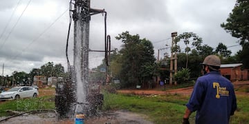 Las perforaciones sirven para paliar la crisis hídrica