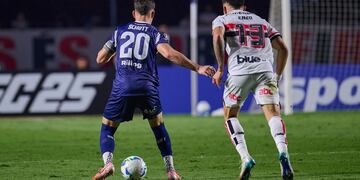 Talleres visitó a São Paulo, en Brasil, por la Copa Libertadores. (Prensa Talleres)