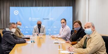El intendente Carlos Sánchez se reunió con Jorge Ferraresi en Buenos Aires