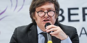 El economista brindó una conferencia de prensa este miércoles en Buenos Aires.