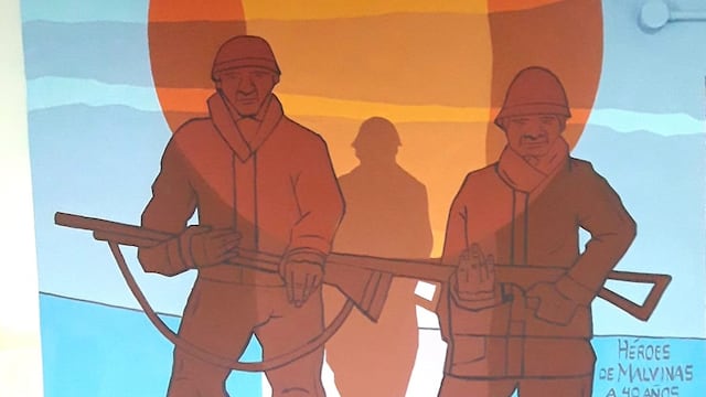 Homenaje a los Héroes de Malvinas en la Sociedad de Fomento de Villa del Mar