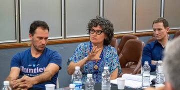 Intendente Benedetti se reunión con representantes de instituciones