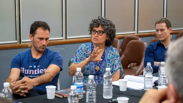 Intendente Benedetti se reunión con representantes de instituciones