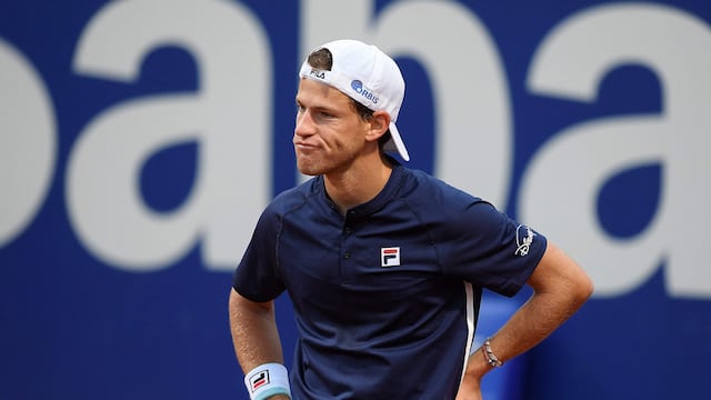 Diego Schwartzman no encuentra su mejor tenis.