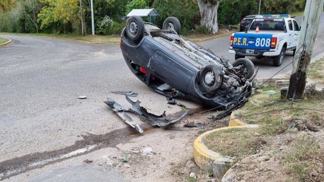 El accidente ocurrió esta mañana.