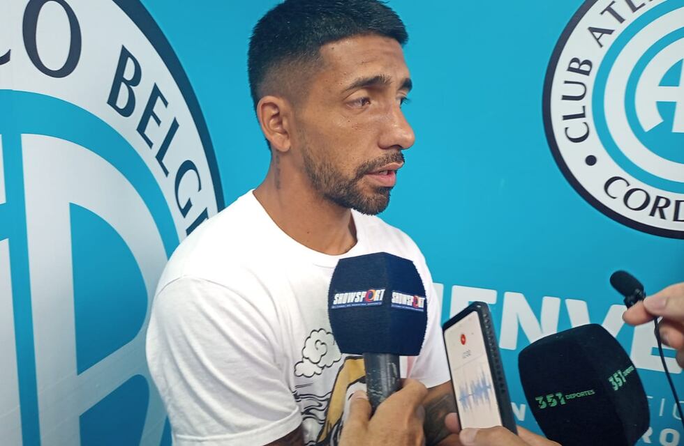 Matías García: “Quiero ser un jugador importante para Belgrano”