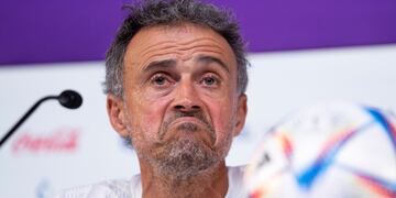 Luis Enrique nunca supo que su equipo casi se queda afuera del Mundial Foto: AP.
