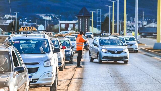 Ushuaia: control de documentación de los taxis y la calibración de los taxímetros