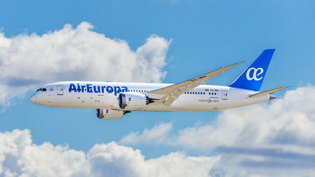 La Unión Europea autoriza el uso del 5G en sus vuelos. Foto: Gentileza Air Europa.