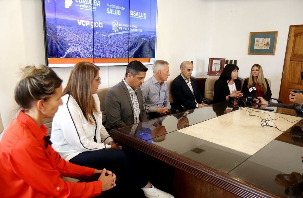 Villa Carlos Paz es el primer municipio del interior que se suma al sistema SiSalud y lidera la modernización