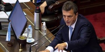 Sergio Massa, impulsor de ganancias . (Foto de archivo: Clarín)