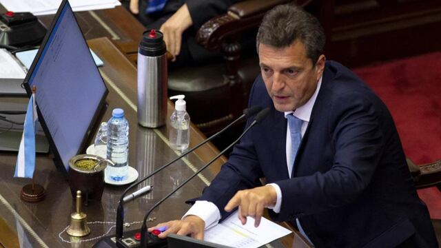 Sergio Massa, impulsor de ganancias . (Foto de archivo: Clarín)