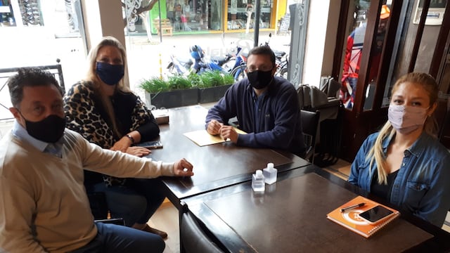 Marcelo Trigueros, Verónica Geese, Lisandro Mársico y Carla Boidi analizaron la situación de la ley de biocombustibles