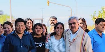 Jalil firmó un convenio para revalorizar el viejo hospital de Medanitos.