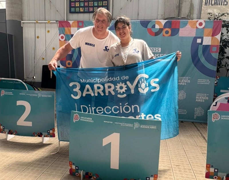 Primeras medallas para los comeptidores tresarroyenses en los Juegos Bonaerenses