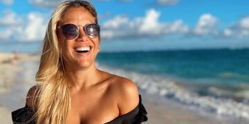 Barbie Vélez en sus vacaciones en Punta Cana