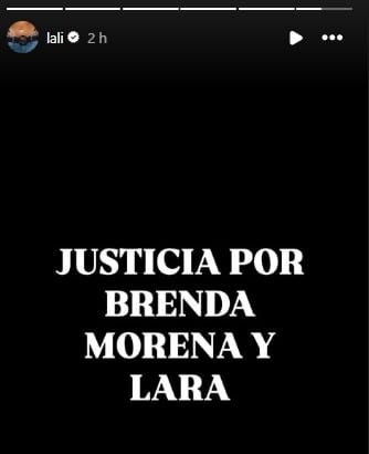 Lali Espósito en su Instagram.