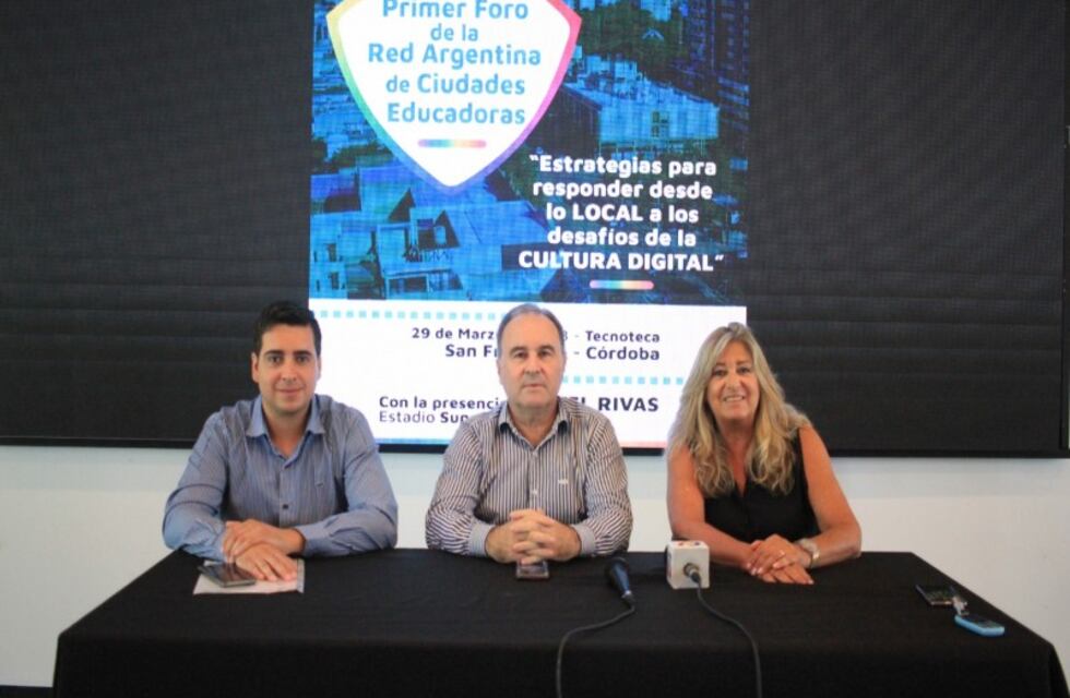 Presentaron el primer Foro de la Red Argentina de Ciudades Educadoras