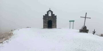 Nevó en Salta en plena primavera.