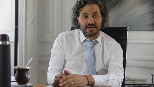 El jefe de Gabinete, Santiago Cafiero. (Archivo)