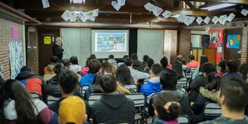 La actividad está a cargo de la Dirección de Tránsito