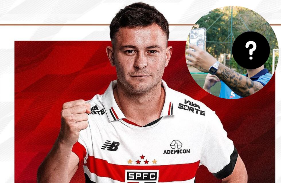 Tras dejar Belgrano, Santiago Longo fue presentado en Sao Paulo y lo compararon con un famoso youtuber