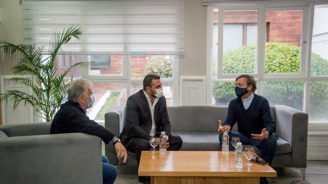 Mantuvieron una reunión en la intendencia.