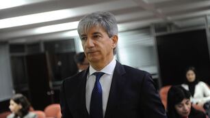 La segunda audiencia del jury al juez Walter Bento. Foto: Federico López Claro