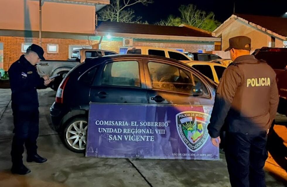 Recuperan en El Soberbio un rodado robado en Buenos Aires