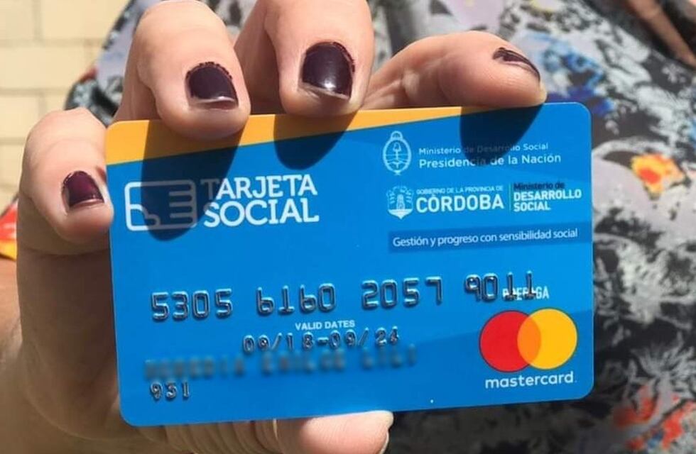 Tarjeta Social en Córdoba: este jueves depositan el monto de diciembre