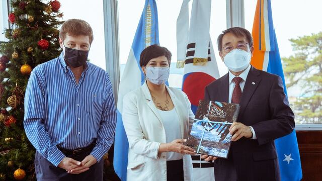 El Gobernador de Tierra del Fuego recibió al embajador de Corea del Sur
