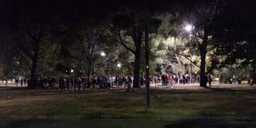 Alrededor de 400 personas estaban en la fiesta clandestina de plaza Palihue