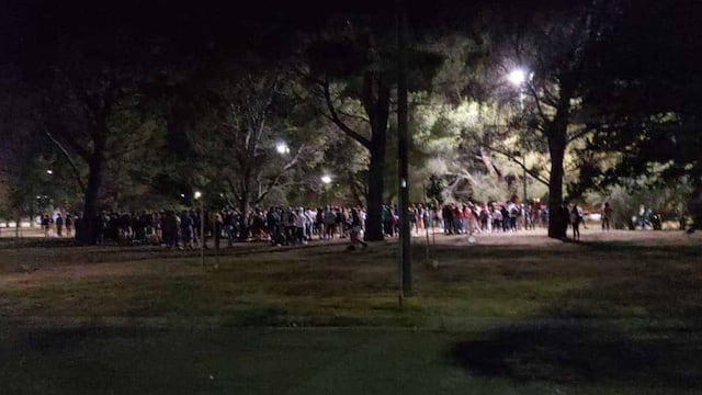 Alrededor de 400 personas estaban en la fiesta clandestina de plaza Palihue