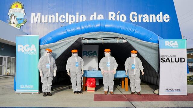 Campaña de hisopados intensivos en Río Grande.