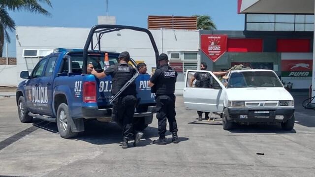 Detuvieron a tres personas con drogas en una estación de servicios