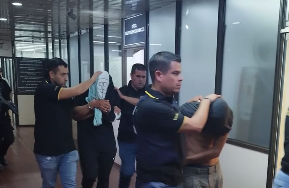 Video: detuvieron a nueve personas involucradas en el robo a la familia de Fabricio Coloccini