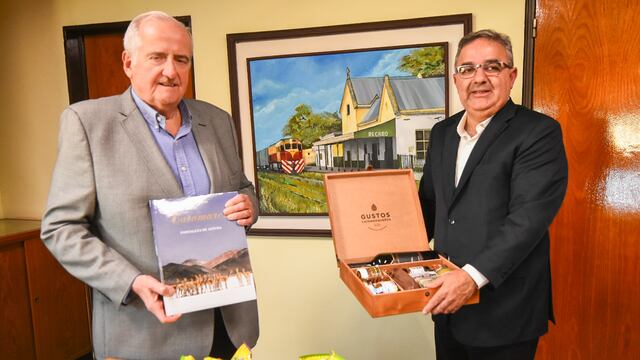 Jalil se reunió con el CEO de Arcor