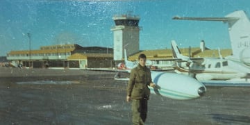 Luis Carlos Garbuglia cuenta lo que vivió durante la Guerra de Malvinas.
