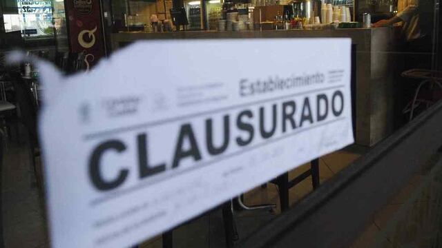 Establecimiento clausurado. (LaVoz/Archivo).
