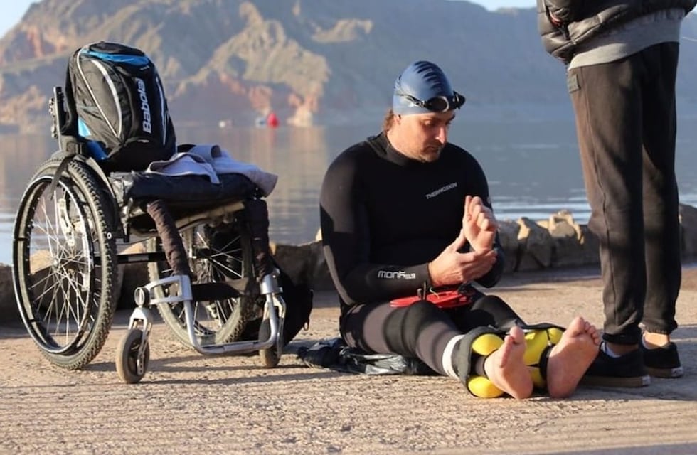 Sebastián Fernández, el sanjuanino discapacitado que vive el deporte para demostrar que todo se puede