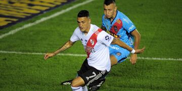 El cordobés Matías Suárez fue titular en River ante Arsenal. (Fotobaires)