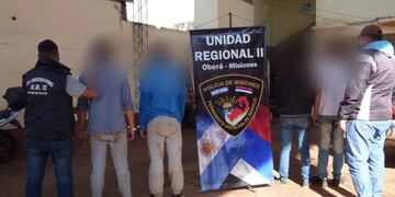 Robo a colonos en San Martín: ya hay cinco detenidos. Policía de Misiones