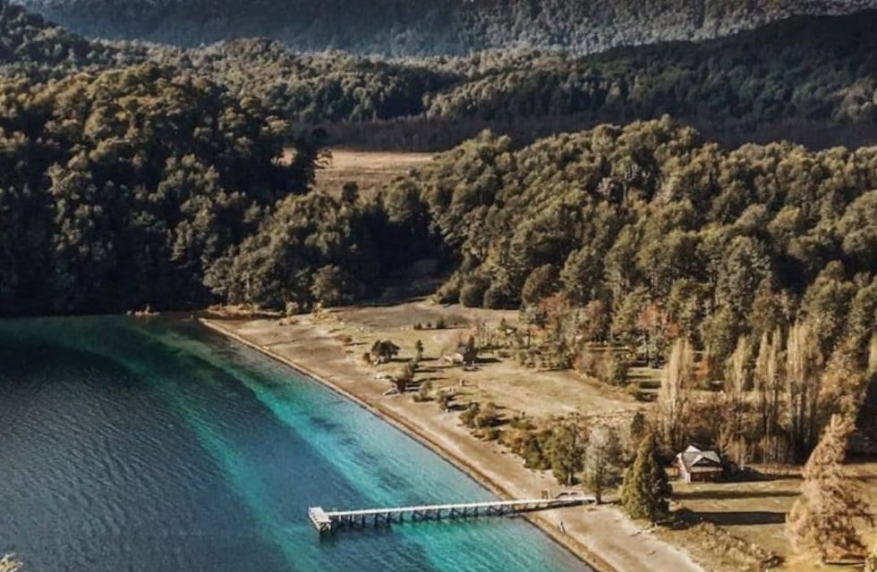 Un oasis en la Patagonia: la playa que parece diseñada por la Inteligencia Artificial