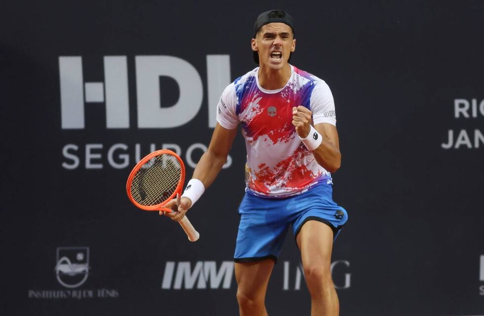 Federico Coria golpeó de nuevo en el Río Open y alcanzó los cuartos de final